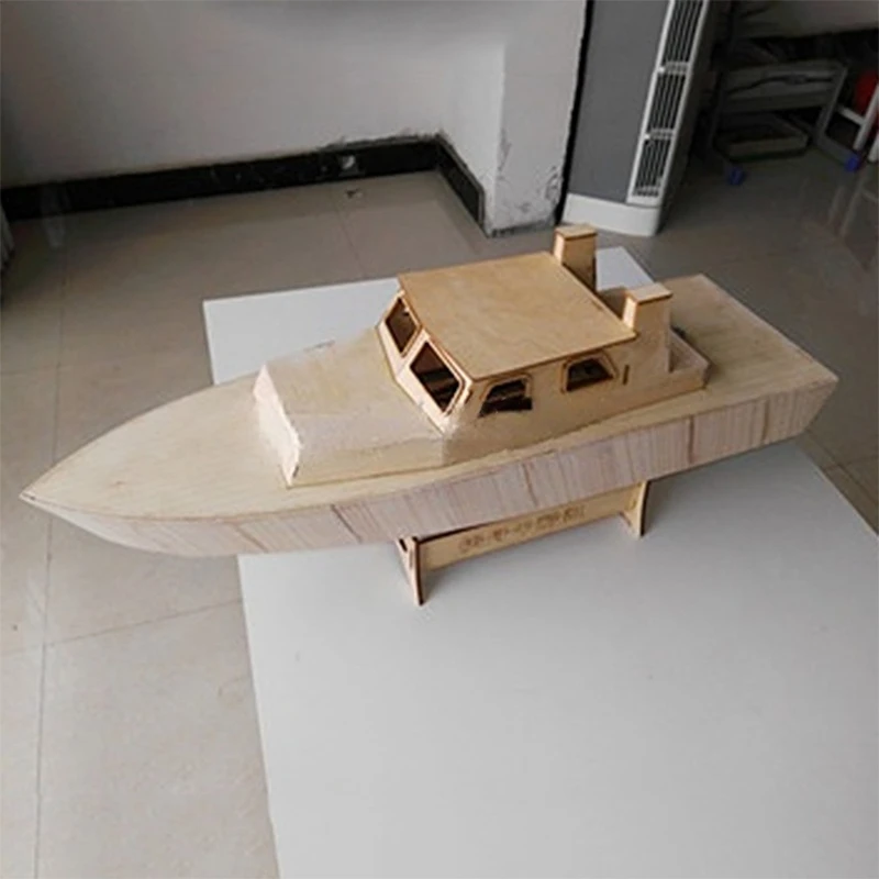 組み立てられたボートモデルキット Kuaizhou 木製組み - Model Kit Yacht のレビューと価格