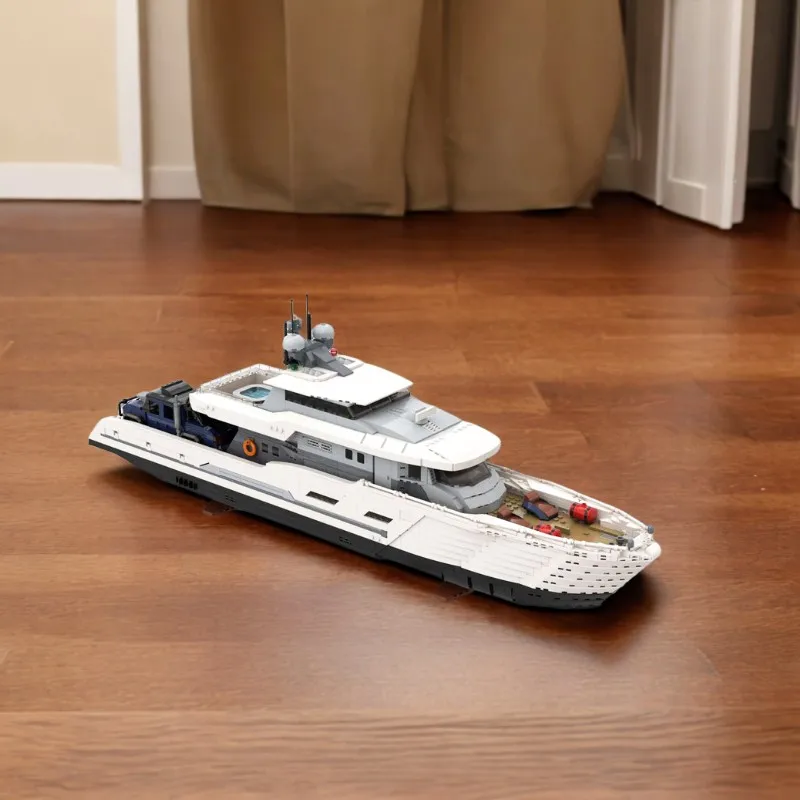 4367ピース ホワイト モック エクスプローラー ヨット  - Model Kit Yacht のレビューと価格